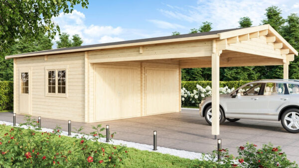 Doouble carport Erki 44