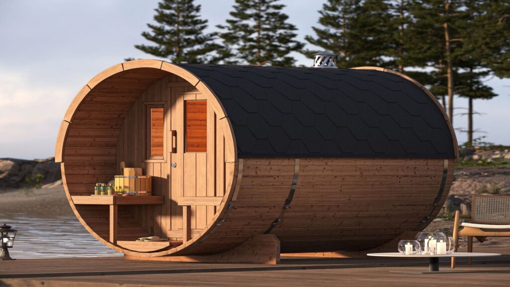 Barrelsauna 250, 200 diameter, Basic